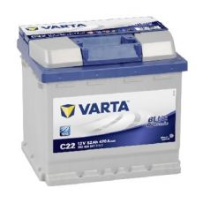 baterie VARTA TRIO BLUE dynamic 52 Ah 470A C22 (207x175x190)