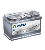 baterie VARTA TRIO SILVER Dynamic AGM (Start-Stop) 80 Ah (výška 190) F21 (315x175x190)